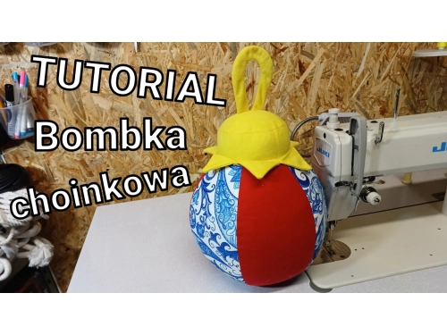 Klasyczna bombka - uszyj dekorację świąteczną.